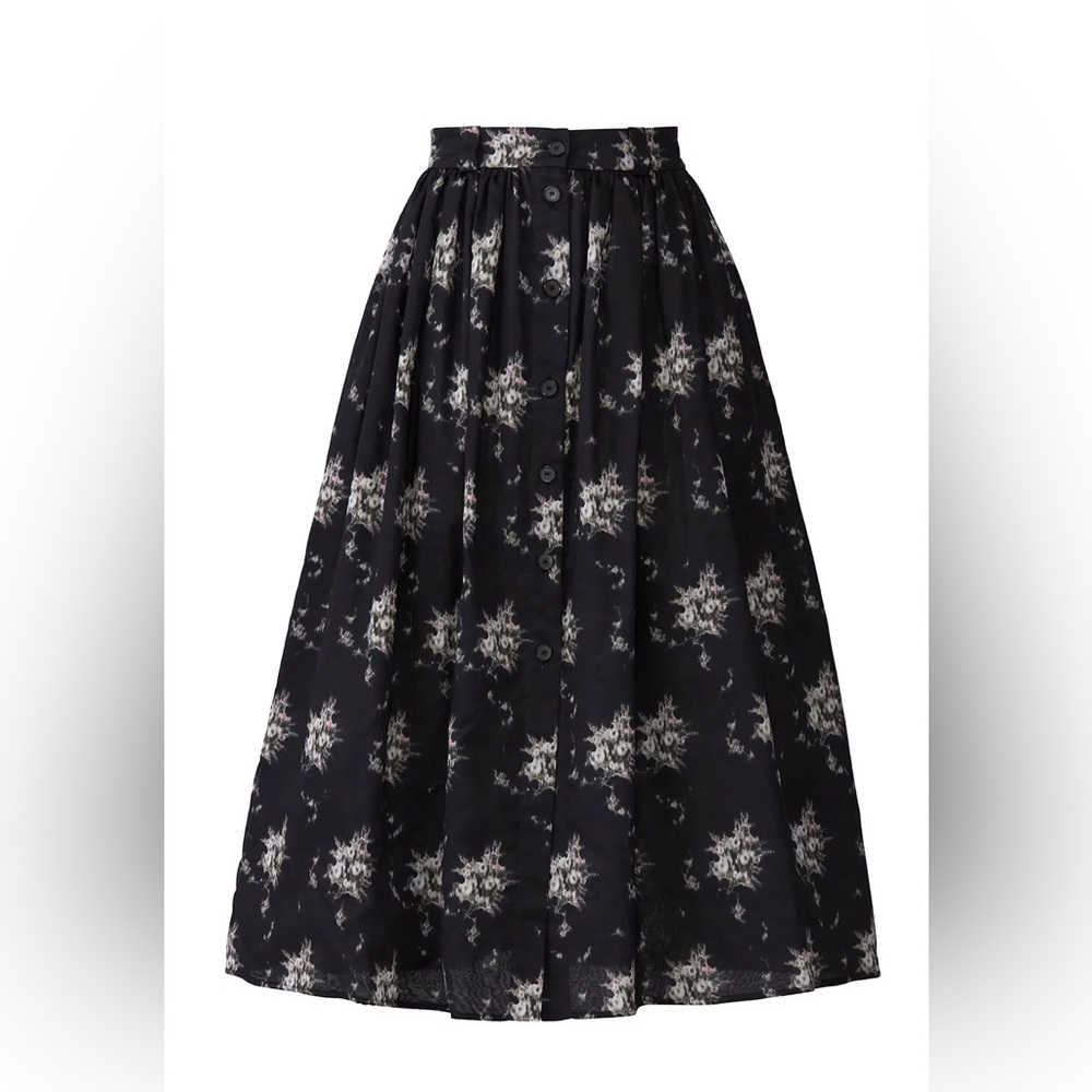 Brock Collection Floral Skirt 4